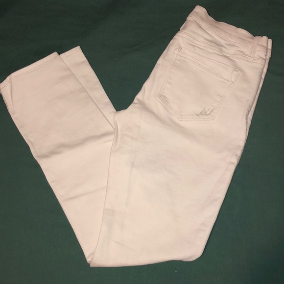 Express💥Mid Rise White Jeans - Picture 2 of 3